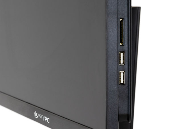 VeryPC Glide side USB and audio ports